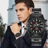 Men Quartz Watches Fashion Concept Decorative Dial Casual Military Sports Wristwatch Waterproof Date Luxury Men's Clock
