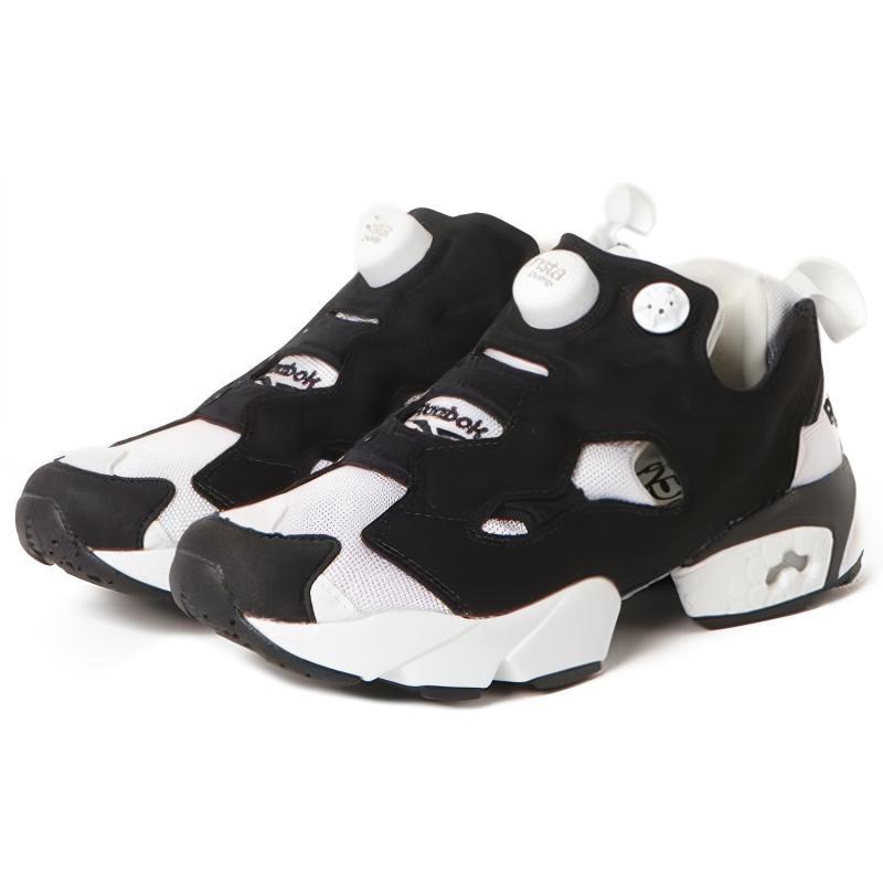 Reebok Instapump Fury Og Hollow Out Splicing Shoes/Sneakers Unisex Black White Sneakers M48559