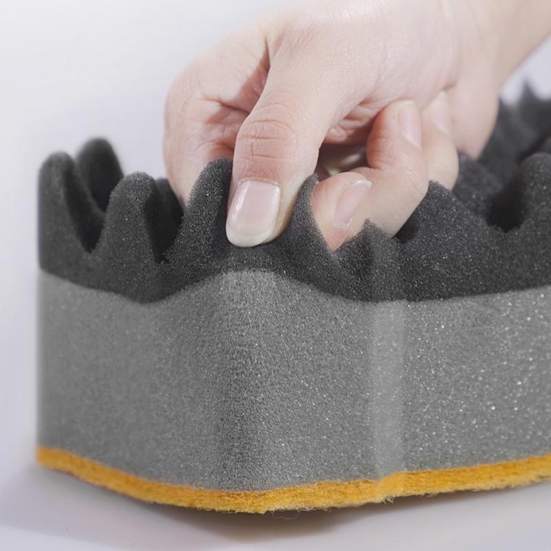 Multifunctional Car Wheels Brush Tire Hub Waxing Sponge Cleaner Interior Cleaning Tools Polishing Brush Car Auto Maintenance