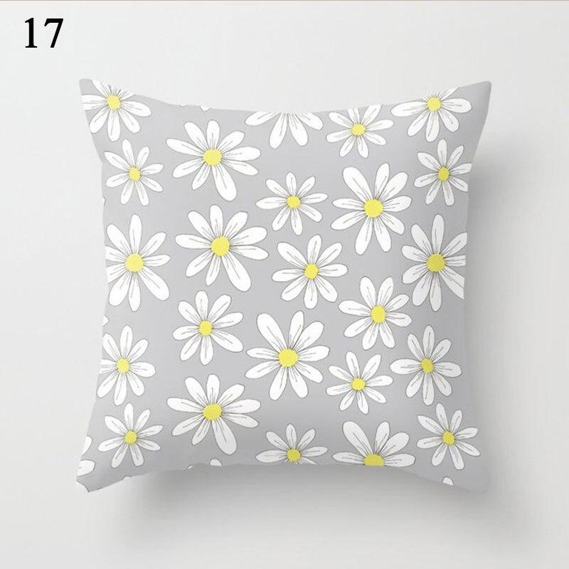 Daisy Cushion Cover Car Decoration Sofa Pillow Cover Home Goods Pillow Cover Pillow Cover Pillow Cover Hot Sale