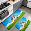 Numberblocks Flannel Kitchen Mat Christmas Soft Area Rug Non Slip Floor Carpet Home Decoration