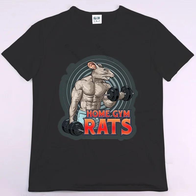 Letní móda Retro pánská anglická písmena těžké váhy 100% bavlna s kulatým výstřihem s potiskem Vysoce kvalitní neformální tričko Fitness Street