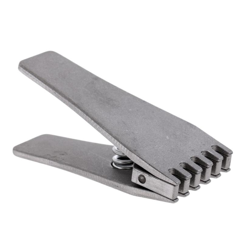 Accurate Badminton String Clamps Tool Adjustable Tightness Control Durable Zincs Alloys Sports Accessory