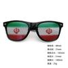 World Cup sunglasses football flag pinhole sticker 2140 printed logo independence day printed rice nail sunglasses
