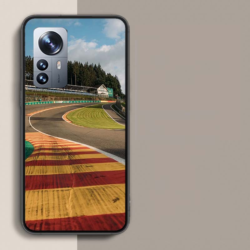 

Racetrack Shoulder Barrier Friction Phone Case For Redmi Note 13 Pro Plus 14 Pro+ 12S 12 11S 11T 11E 11 10S 10 9S 9 Xiaomi Capa Redmi Note 12 Pro 4G