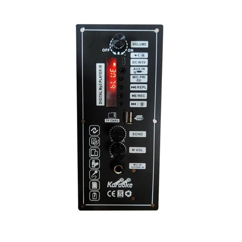 Audio Power Amplifier Board For Car, Square Dance Audio Bluetooth-compatible Speaker 3.7V-Lithium Battery Rechargeable