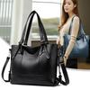 Stylish Faux Leather Shoulder Bag Women's Large Capacity Tote Bag