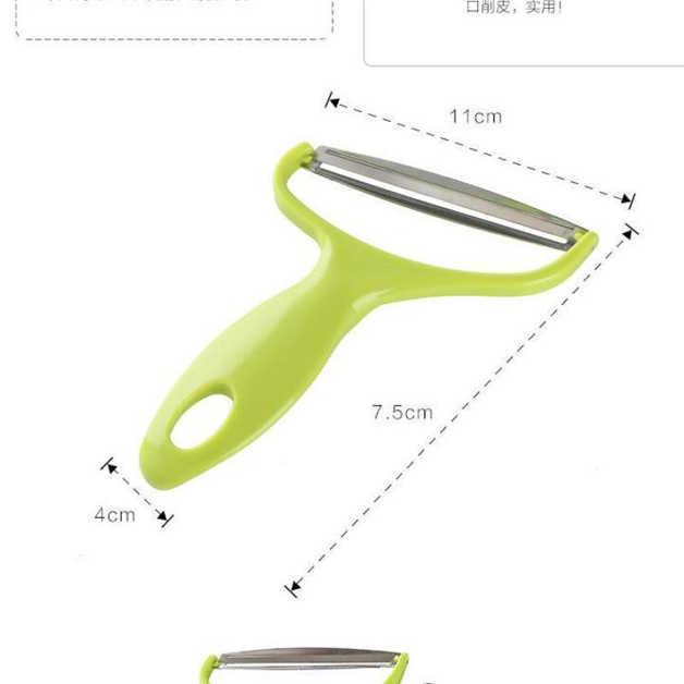 Kjøkkentilbehør Matlagingsverktøy Rustfritt stål Grønnsaksskreller Kålrivjern Potetskjærer