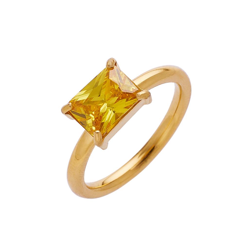 

Лидер продаж: кольца, аксессуары для рук, элитный темперамент, универсальное женское кольцо с квадратными бриллиантами No. 8