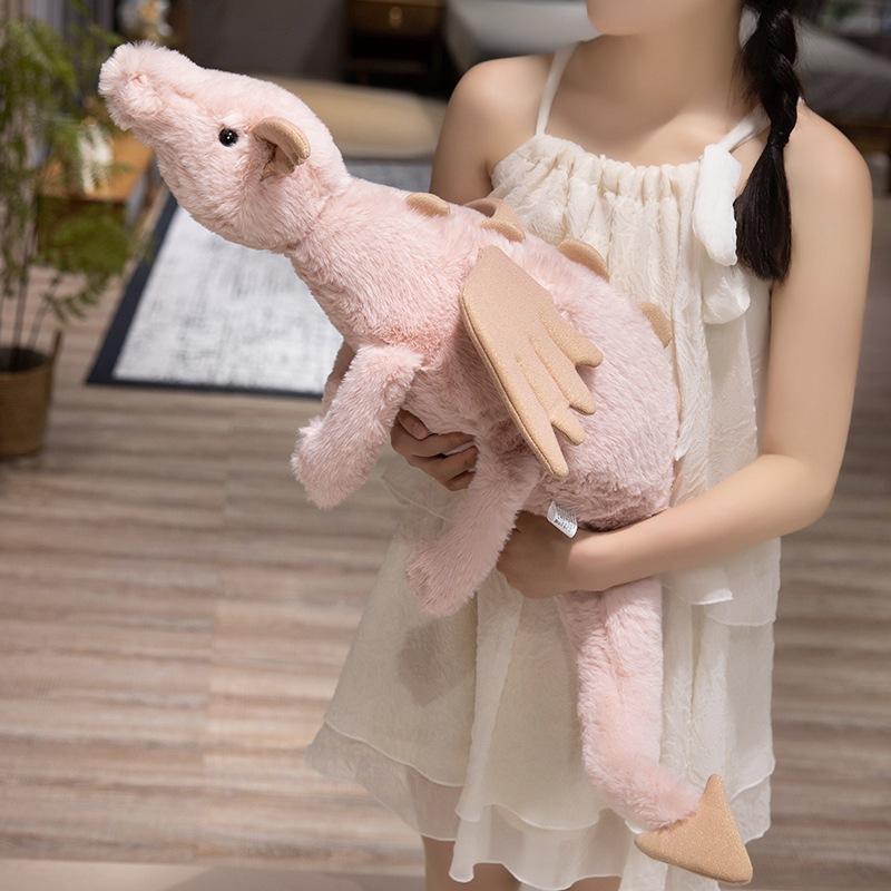 Little Feilong Doll Doll Sleeping Pillow for Girls' Bed Rag Doll Dinosaur Plush Toy Birthday Gift