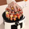 Heat-Resistant Vertical Grill Rack Non-Stick Barbecue Skewer Bracket  Party Grilling