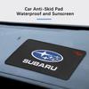 Car Silicone Anti-slip Mat Phone Anti-skid Pad For Subaru Impreza Outback WRX BRZ Forester STI Legacy Levorg Ascent Accessories X2