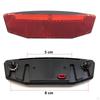 E‑Bike Rear Light 6V‑60V Easy To Install Bright for Electric Bike
