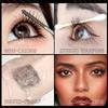 1pc Waterproof Eyelash Mascara | 24-Hour Volumizing and Lengthening Formula, Plant-Based Squalane, Suitable for Sensitive Eyes, Black Tone