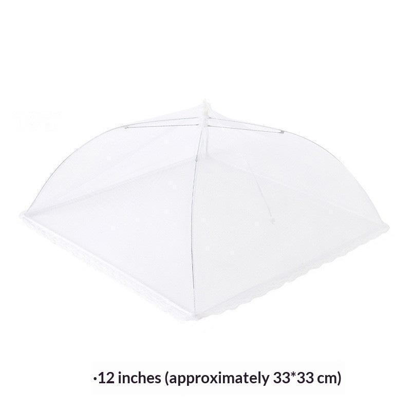 Collapsible Mesh Food Cover Insect Proof Dense Net Reinforced Frame Reusable for Home Kitchen Patio BBQ Picnic Food Guard