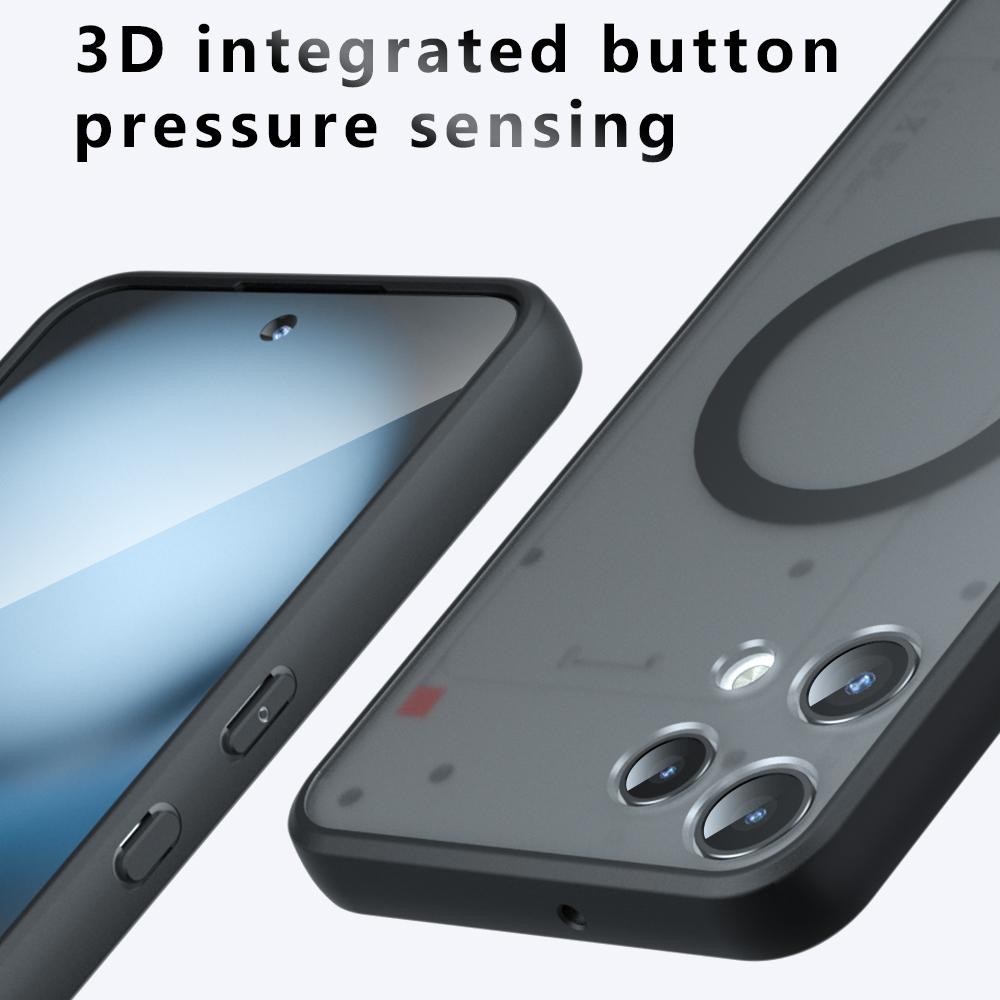 For Magsafe Magnetic Wireless Charging Case For Nothing Phone 3A Lite 5G Shockproof Back Cover Coque