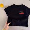 Car Cartoon Tees Tops For Boy Clothing Summer Fashion Children Short Sleeve Clothes Printed Pattern T-shirts Loose Casual Tshirt