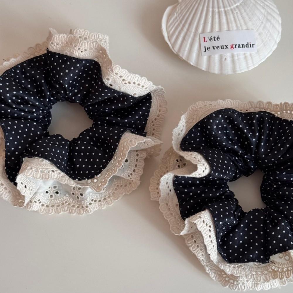 Large Size Ponytail Hair Scrunchies Rubber Band Hair Rope Elegant Hair Accessories  Girls