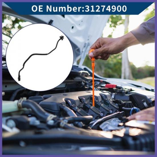 Radiator Hose for VOLVO XC70 Mk2 2007-2016 No.31274900 Plastic Black 1 Pc New