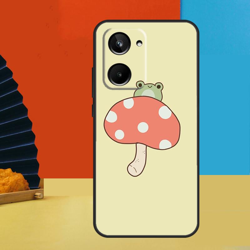 Mushroom Frog For Realme 15 Pro 10 11 12 13 14 Pro Plus GT6 GT7 C51 C53 C55 C61 C63 C65 C67 C71 C75 Case