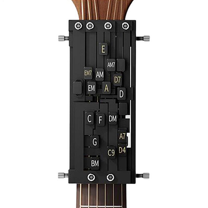 Gitarrenakkord-Lernwerkzeug Akkord-Lernhilfe Gitarrenhilfe Akkordtrainer Akkord-Lernsystem Gitarrenzubehör Gitarrentrainer