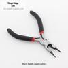 DIY Jewelry Making Tool Set: Chain Cutters, Needle Bending Pliers, Round Nose, Pointed Nose, Angled Nose, Cutting, and Hand Pliers.