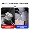 Car Back Seat Hook Hanger Storage Organizer Holder Accessories For Jeep Grand Commander Trailhawk Rubicon JL JKU TJ YJ AKN1
