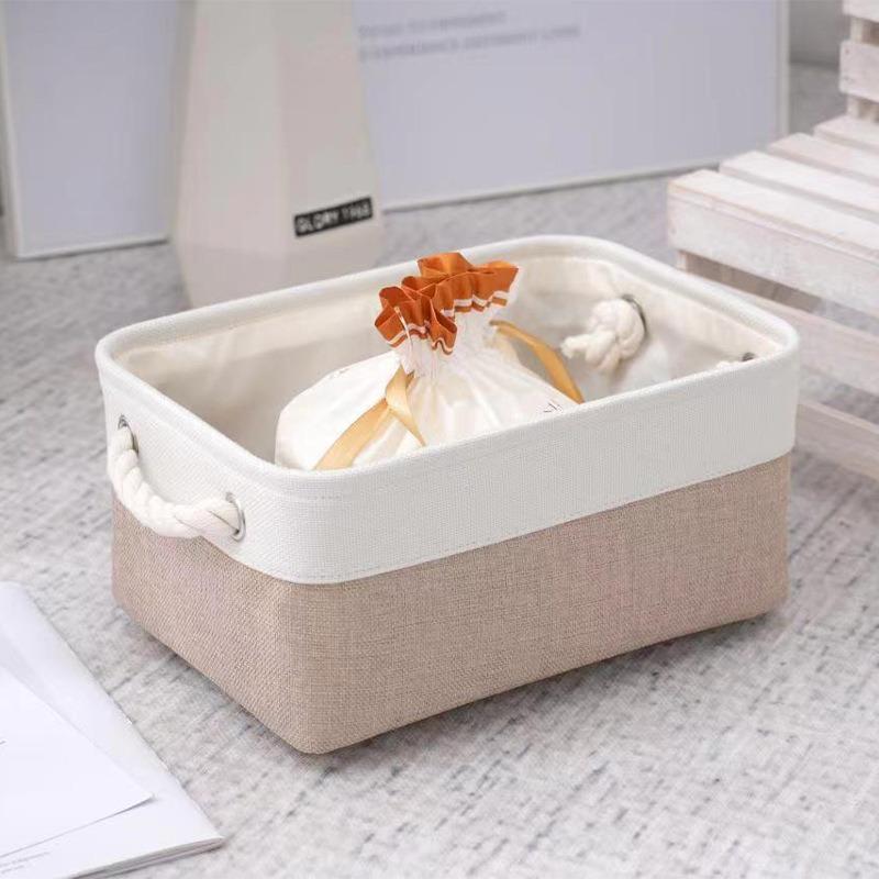 Japanese Laundry Storage Basket for Underwear Toys Home Organizer Clutter Tidy Bin
