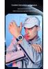 Sanda Men's Multifunctional Sports Watch with Three-Time Zone Dual Display & Waterproof Design