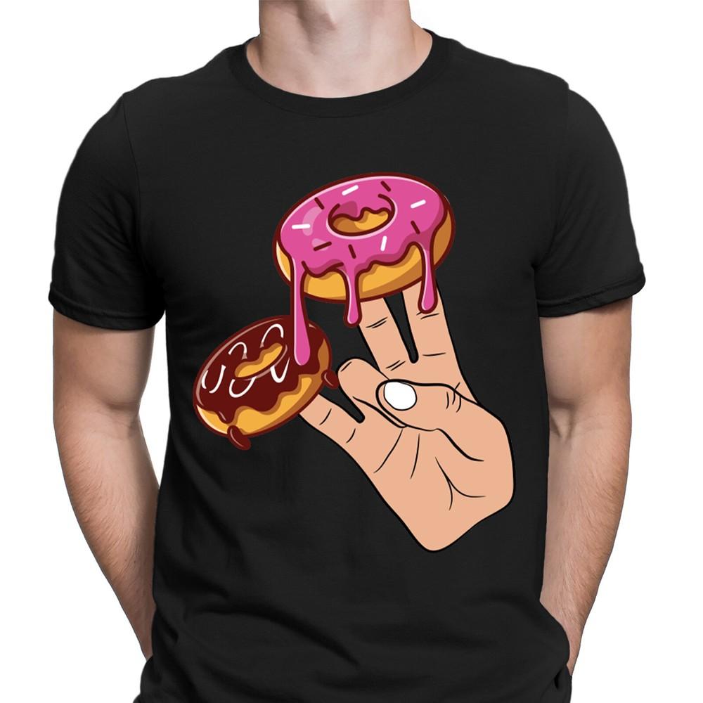 2 In The Pink 1 In the Stink Dirty Donut Funny Mens TShirts Tee Top D6