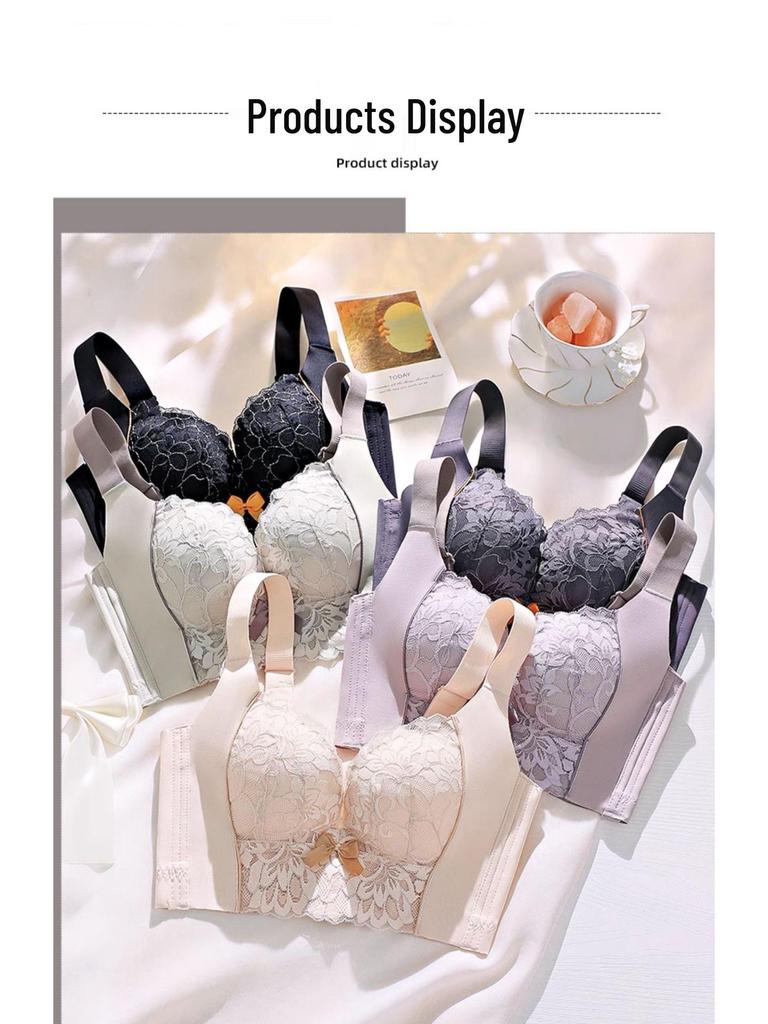 Women's Push-Up Shaping Bra: Enhancer, Side Support, Anti-Spillage, Extra Thick Lift