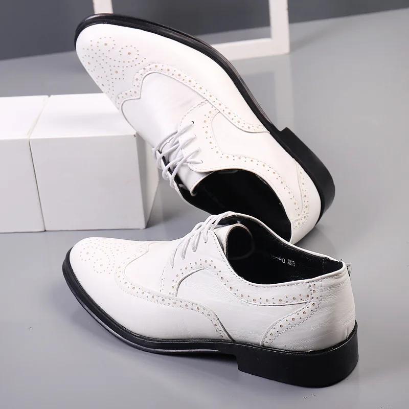 Men's Breathable Leather Shoes Black Soft Leather Lace-up Spring And Autumn Best Man Men's Business Formal Wear Casual Shoe