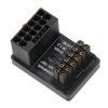 GPU PCIe Connector 600W 12V HPWR 16P To 16P Male To Female 180 Degrees GPU Power Adapter Board for Desktop Computer