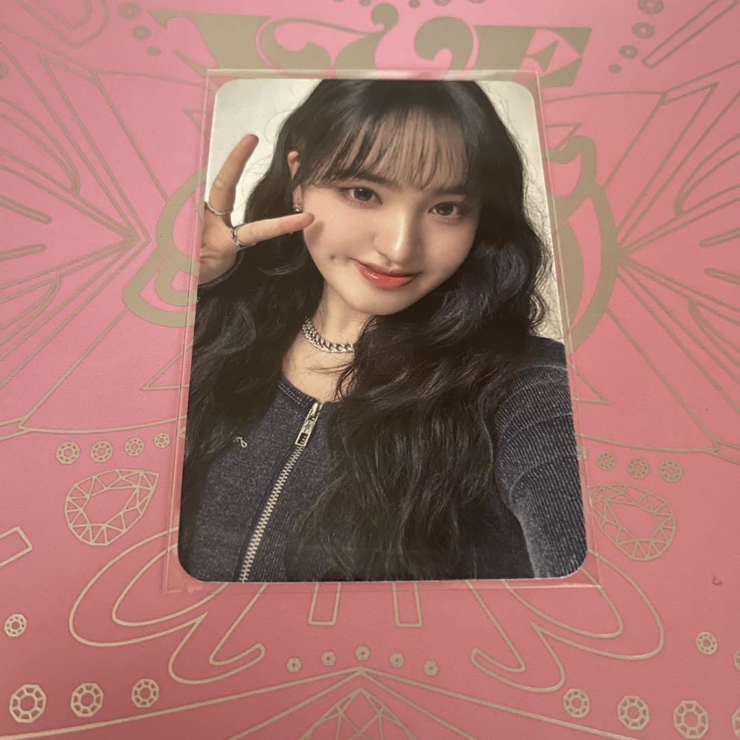 

[USED] IVE minive scratch 1st week trading card Liz winning trading card