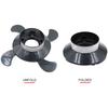 Gas Carteridge Plastic Base Bracket Gas Bottle Fixed Support Propane Cylinder Base Replacement for