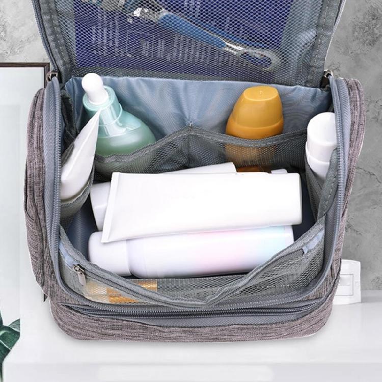 Travel Toiletry Bag Wet Dry Separation Waterproof Material Cosmetic Container
