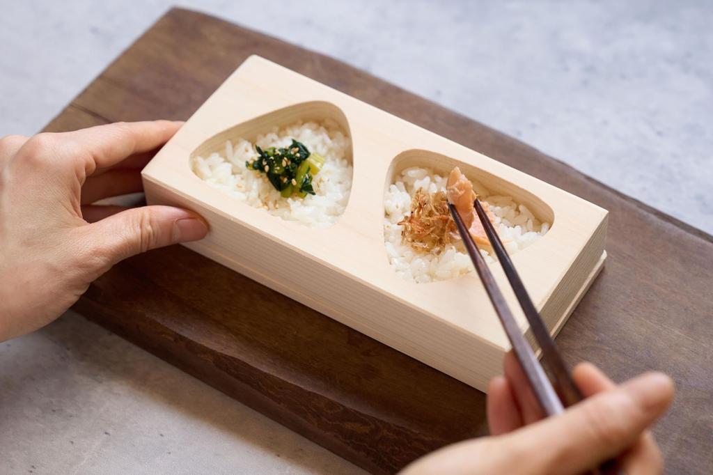 Tono Hinoki Reisbällchen-Form (Groß)