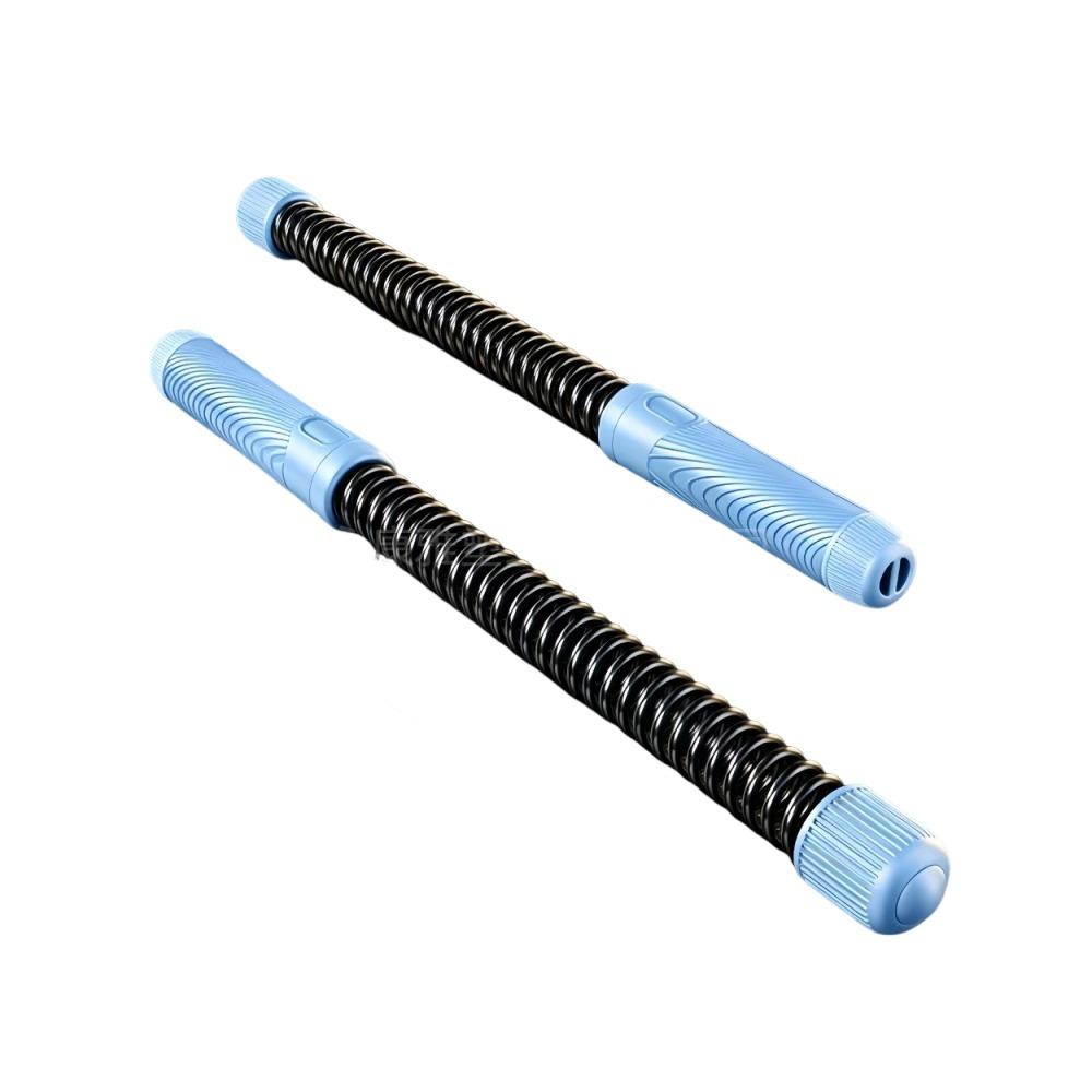 2pcs Non Slip Handle Arm Expander Heavy Duty Ropeless Arm Exerciser  Full Body Workout синий