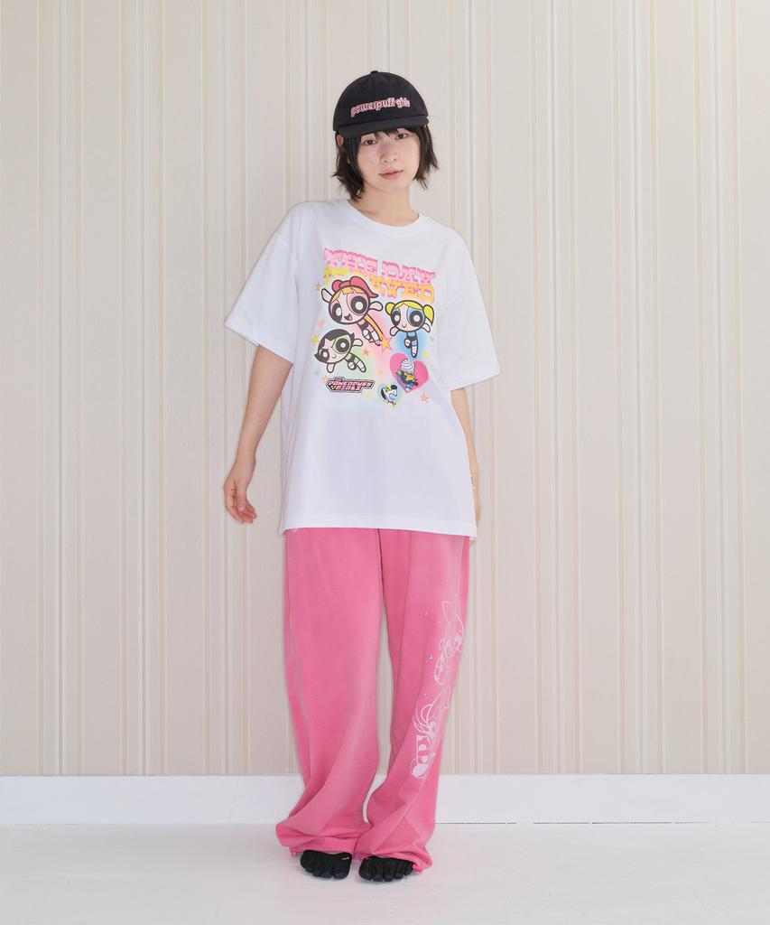 AMES-WORLDWIDE Ppg Hotfix Drawing Sweat Pants Pink