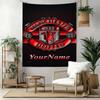Manchester Custom Your Name Wall Decor Tapestry Art For Pet Memorial Birthdaywedding Party Backdrop Family Gift