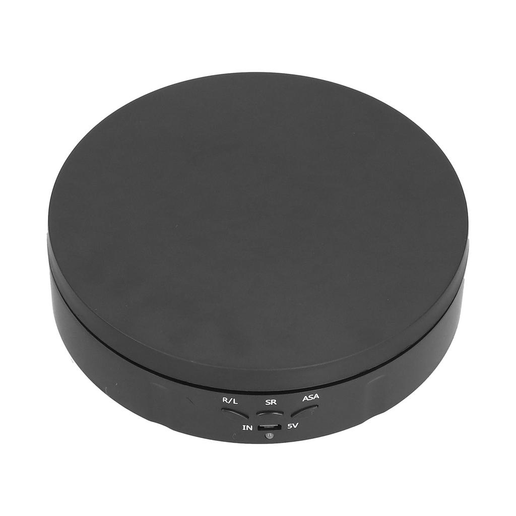 145mm 360 Degrees  Round Auto Rotating Display Stand 3 Speed Control USB Powered Jewelry Turntable for Exhibition