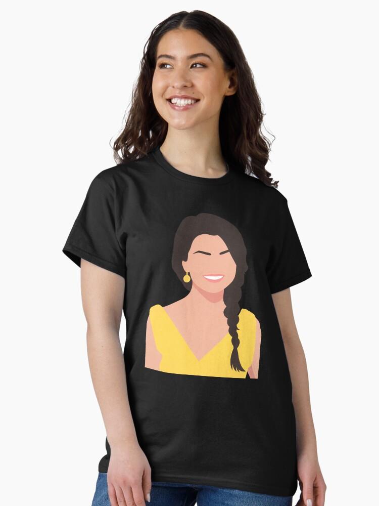 T-shirt Classica con Illustrazione Lineless di Selena Gomez