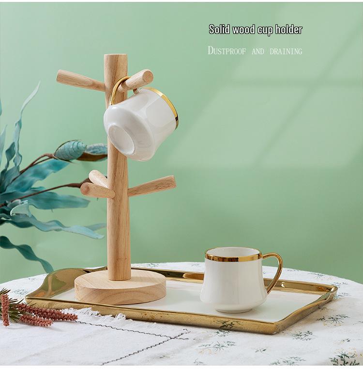 European Style Ceramic Tea Set - Luxury Living Room Teapot and Cup Set