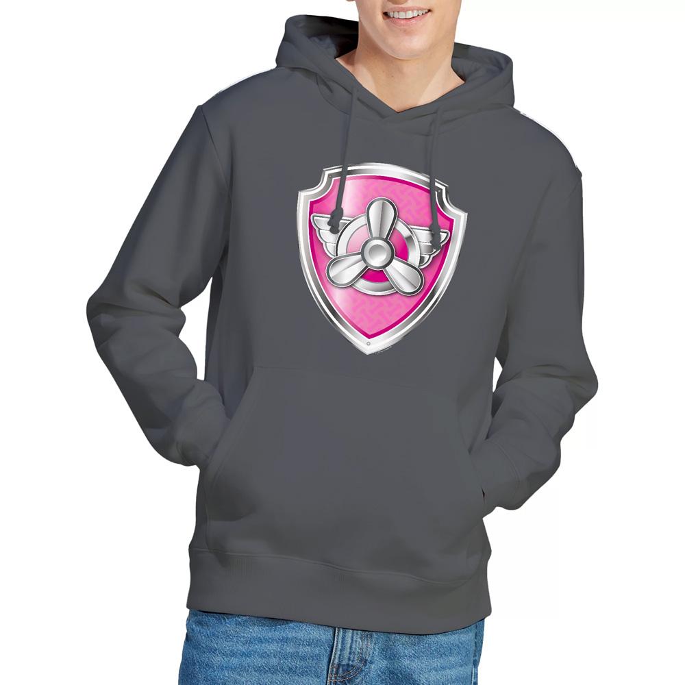 Paw Patrol Mens Skye Badge Hoodie