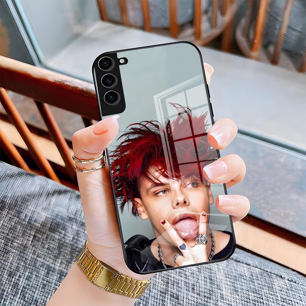 Singer Y-Yungblud Phone Case For Samsung A25 A13 A33 5G A54 A36 A35 A56 A52 A14 Shockproof Glass Cover