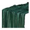 Flag Solid Color Pleated Design Bohemia Style Wedding Table Runner
