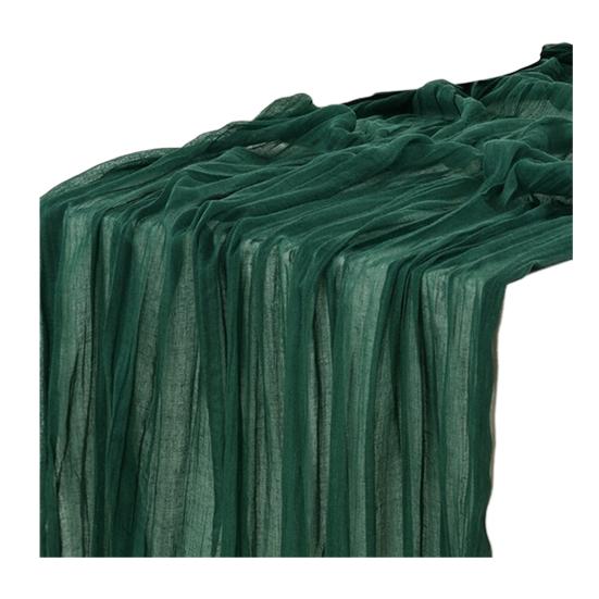 Table Flag Solid Color Pleated Design Bohemia Style Wedding Table Runner Special Events Wedding Decoration