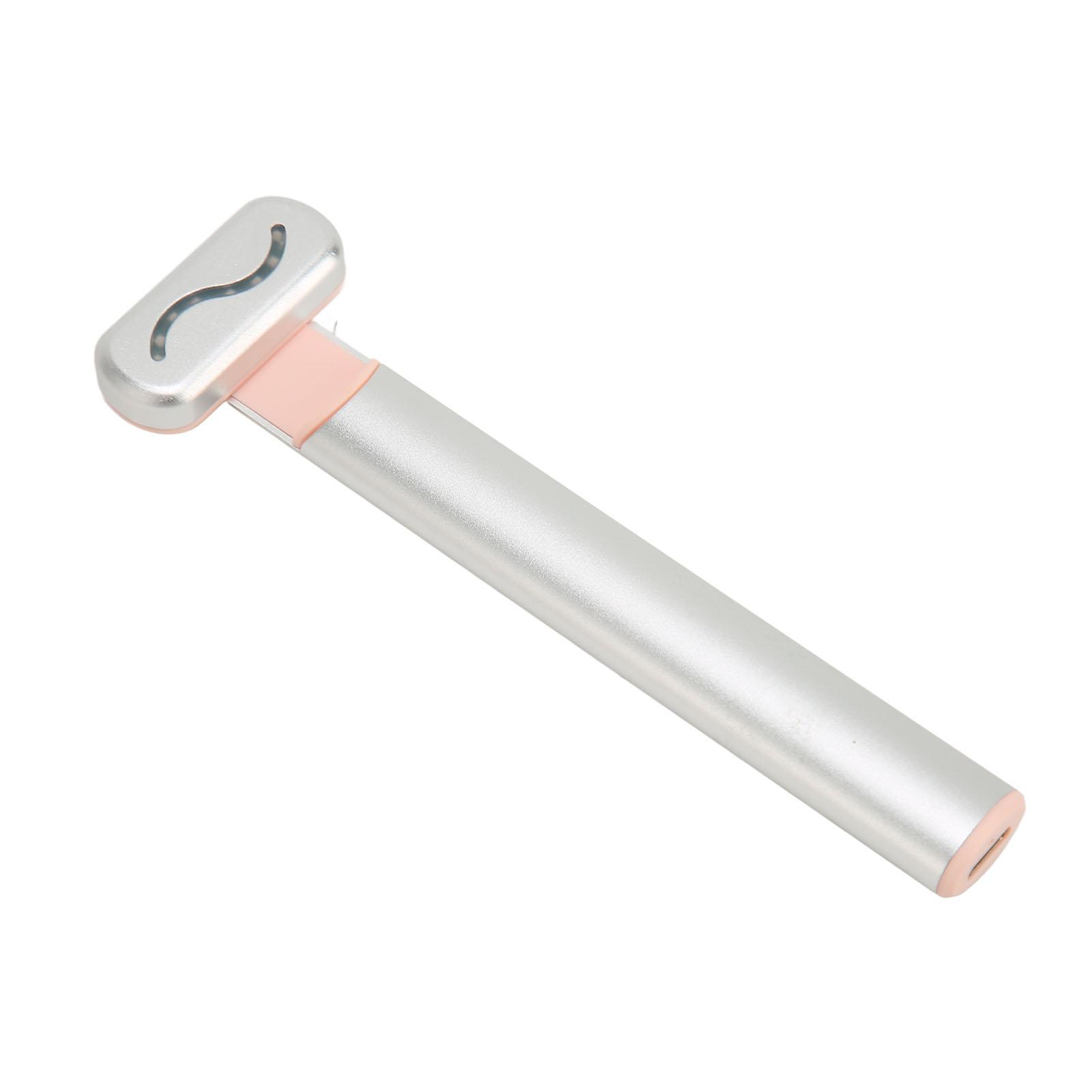 

Электрический массажер для глаз с горячим компрессом, микротоком и красным светодиодом, снимает усталость, массажер для глаз