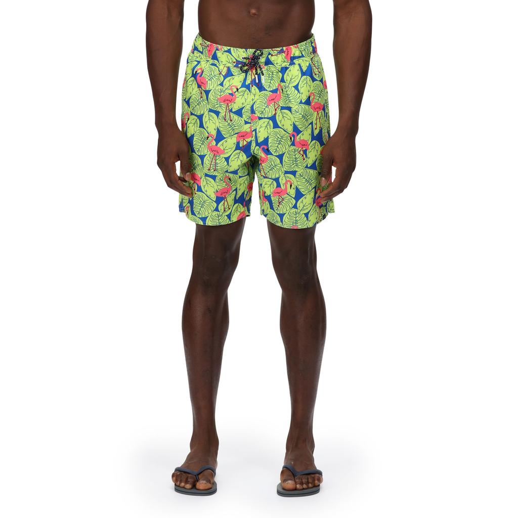 Regatta Mens Hamza Flamingo Swim Shorts