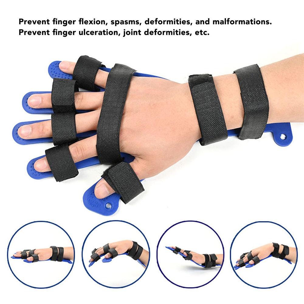 1Pcs Portable Hand Wrist Orthotics Fixed Splint Fingerboard Stroke Hemiplegia Hand Support Brace Training Tool Finger Corrector Board